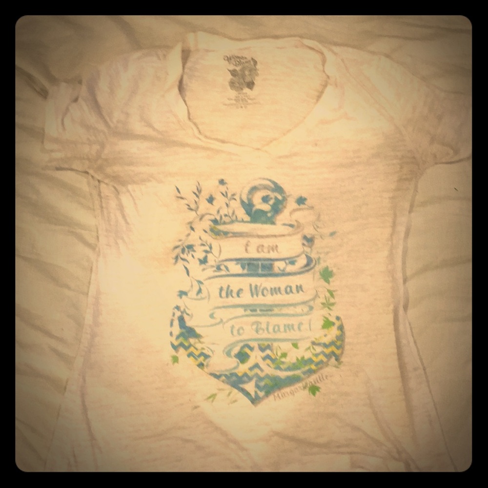 “I am the woman to blame” Margaritaville shirt